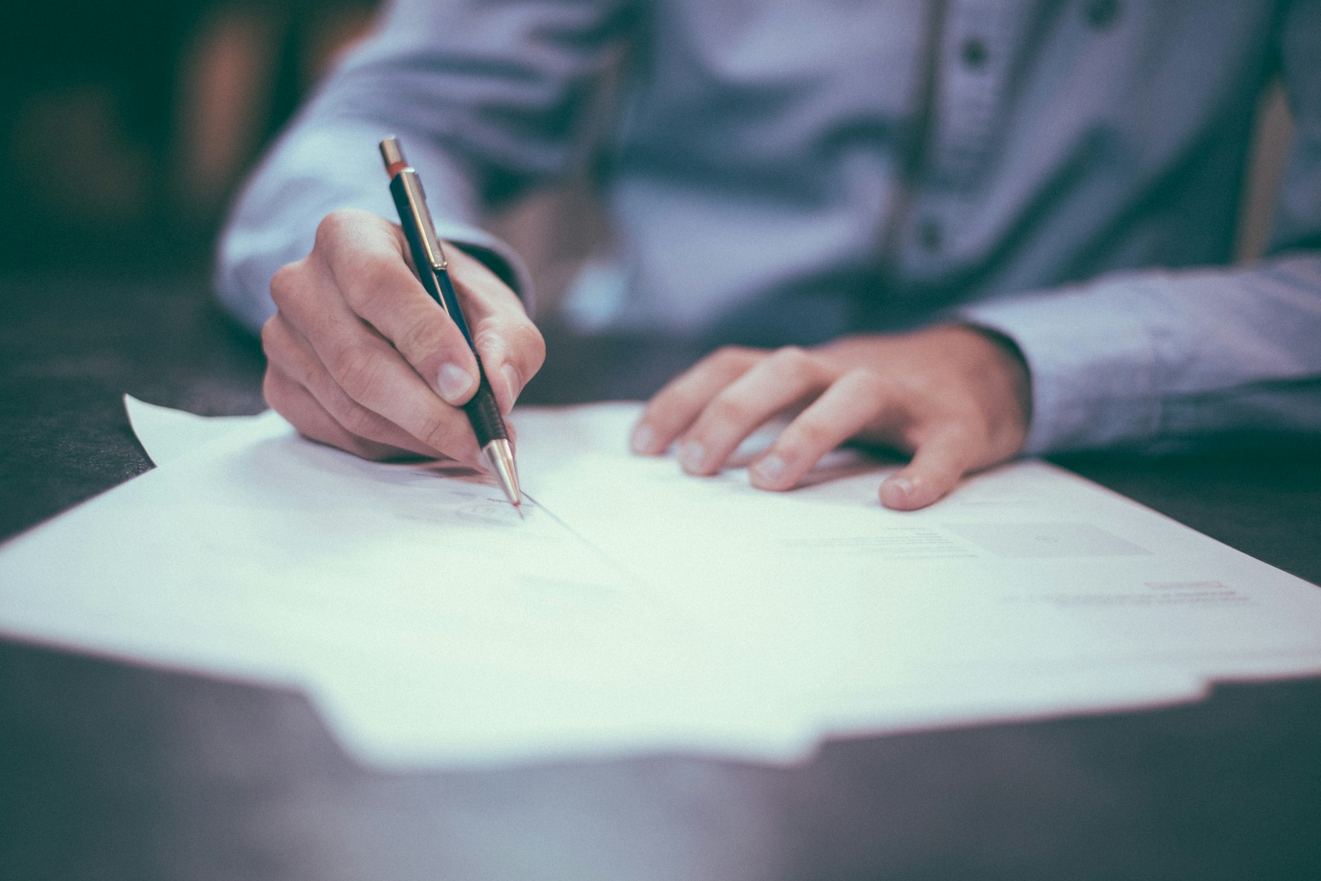 Business documents and compliance paperwork